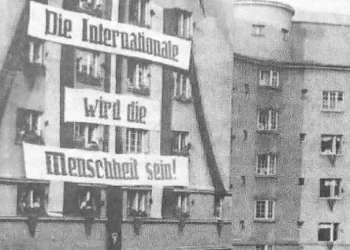 Viyanalı işçiler faşizme karşı silahlı mücadele içinde (Şubat 1934)